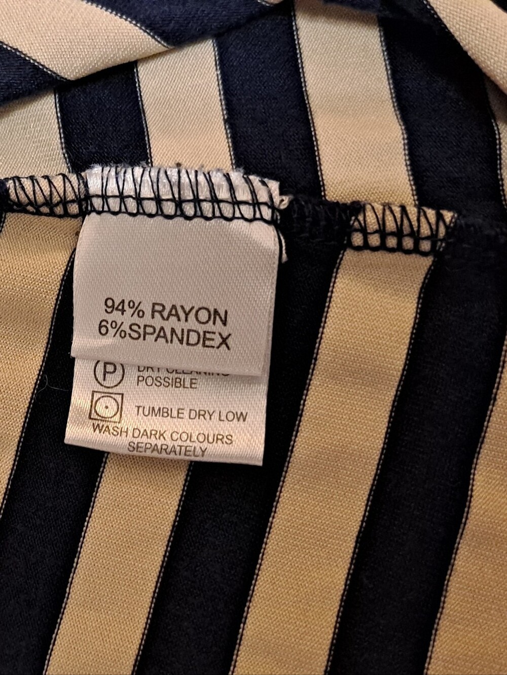 Imperfect Milk Nursingwear Striped Short-Sleeve Women’s Top Sz S - Picture 5 of 8